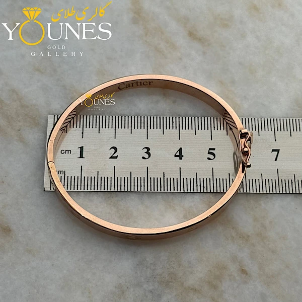 النگو طلا لاو کارتیر رزگلد